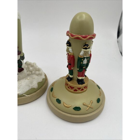 Brown Bag Cookie Art Stamps Press Holiday Christmas 5 pc. Lot Santa Snowman - Picture 4 of 6